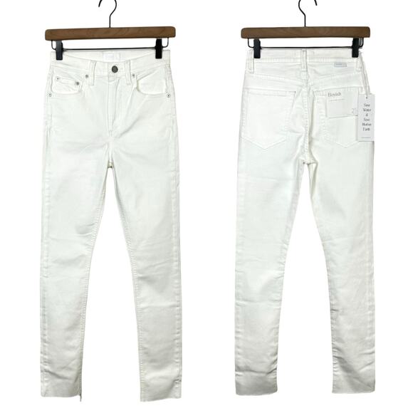 Boyish Denim - Boyish by HER NWT White Denim High Rise Stretch Skinny Jeans